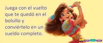 Lluvia de Giros Gratis promotion banner